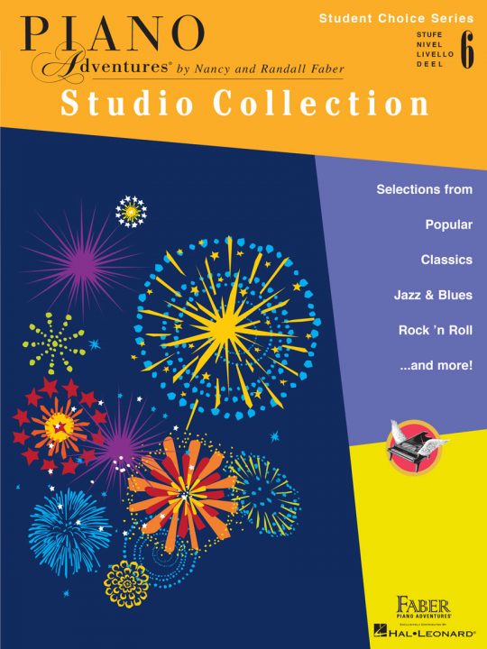 Piano Adventures Student Choice Studio Collection Level 6